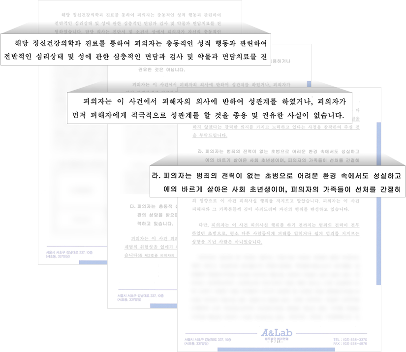 변호인 의견서